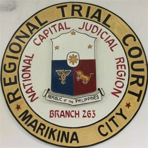 rtc marikina|RTC Branch 263 Marikina City .